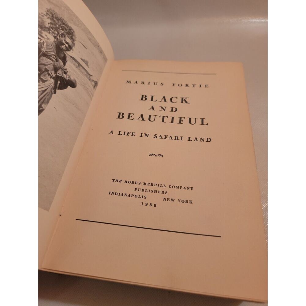 1938 Black And Beautiful By Marius Fortie